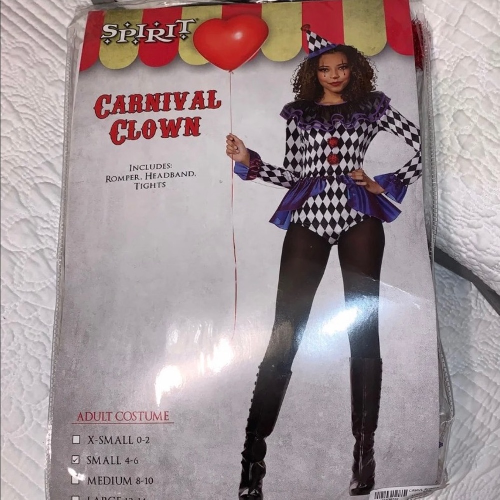 Halloween Clown Costume